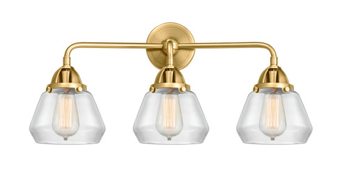 Nouveau 2 Three Light Bath Vanity in Satin Gold (405|288-3W-SG-G172)