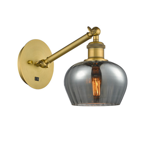 Ballston One Light Wall Sconce in Brushed Brass (405|317-1W-BB-G93)