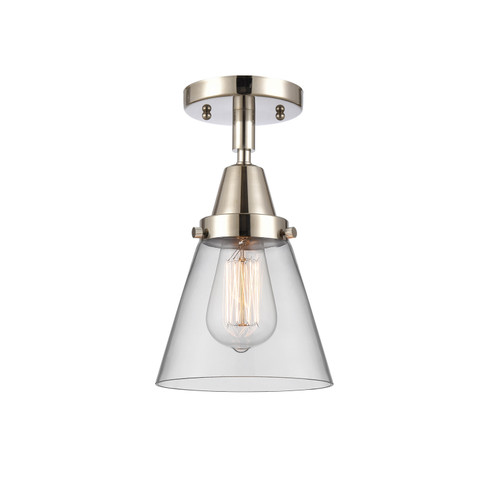 Caden LED Flush Mount in Polished Nickel (405|447-1C-PN-G62-LED)