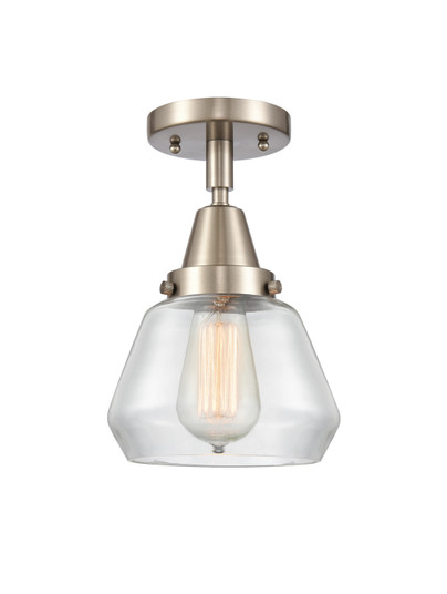 Caden One Light Flush Mount in Brushed Satin Nickel (405|447-1C-SN-G172)