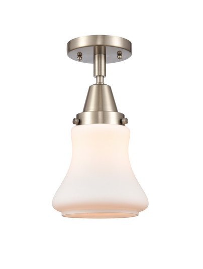 Caden One Light Flush Mount in Brushed Satin Nickel (405|447-1C-SN-G191)