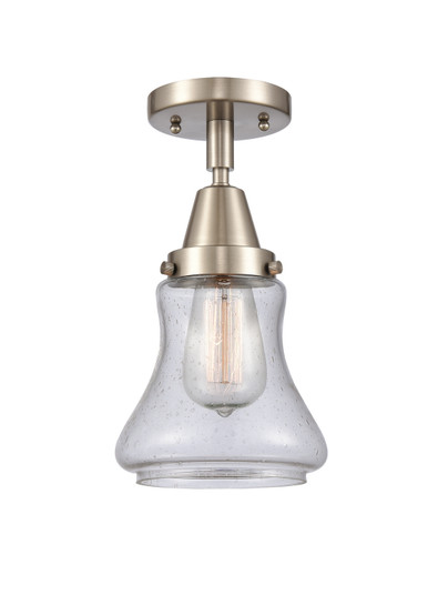 Caden One Light Flush Mount in Brushed Satin Nickel (405|447-1C-SN-G194)