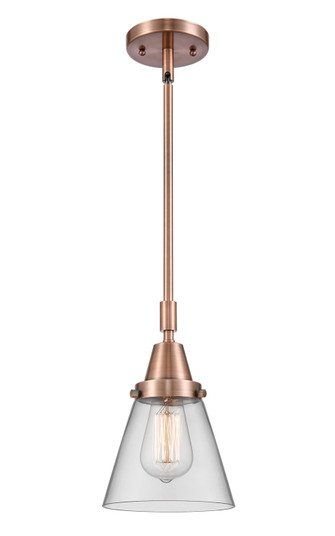 Caden One Light Mini Pendant in Antique Copper (405|447-1S-AC-G62)