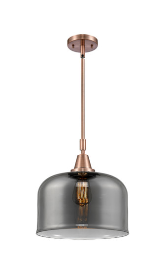 Caden LED Mini Pendant in Antique Copper (405|447-1S-AC-G73-L-LED)