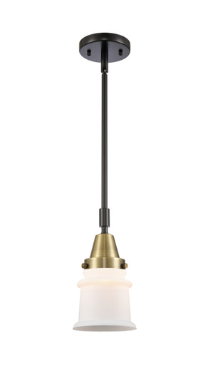 Caden LED Mini Pendant in Black Antique Brass (405|447-1S-BAB-G181S-LED)