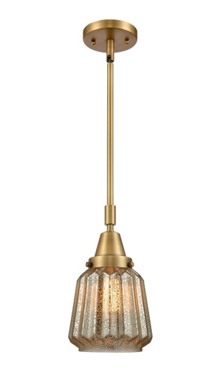 Caden LED Mini Pendant in Brushed Brass (405|447-1S-BB-G146-LED)