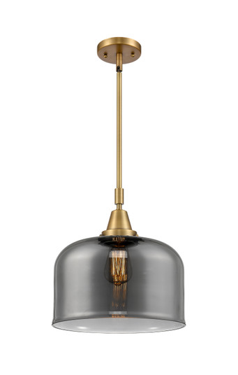 Caden One Light Mini Pendant in Brushed Brass (405|447-1S-BB-G73-L)