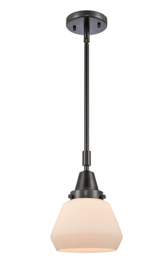Caden One Light Mini Pendant in Matte Black (405|447-1S-BK-G171)