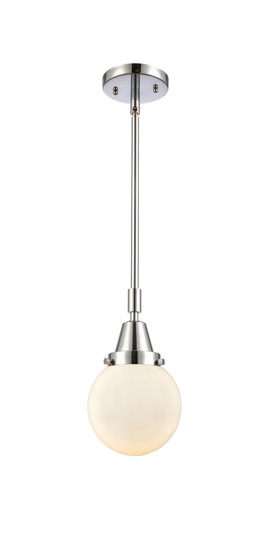 Caden One Light Mini Pendant in Polished Chrome (405|447-1S-PC-G201-6)