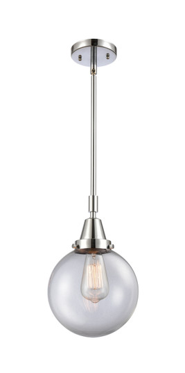 Caden LED Mini Pendant in Polished Chrome (405|447-1S-PC-G202-8-LED)