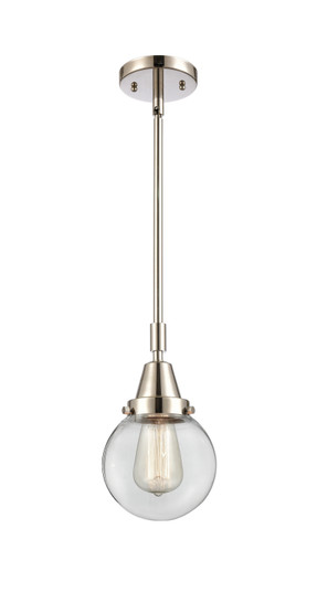 Caden LED Mini Pendant in Polished Nickel (405|447-1S-PN-G202-6-LED)