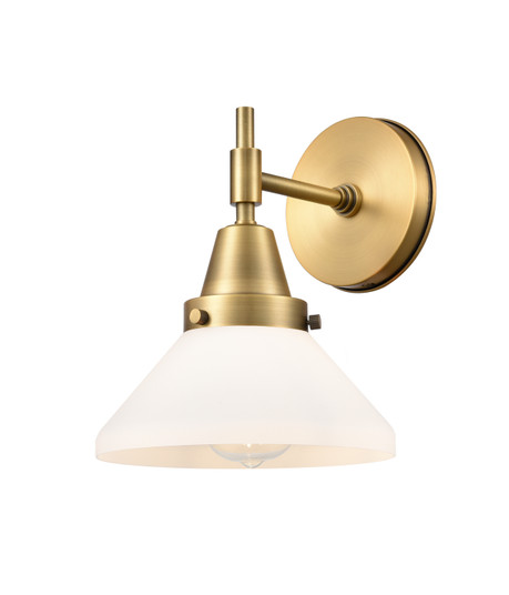 Caden One Light Wall Sconce in Brushed Brass (405|447-1W-BB-G4471)