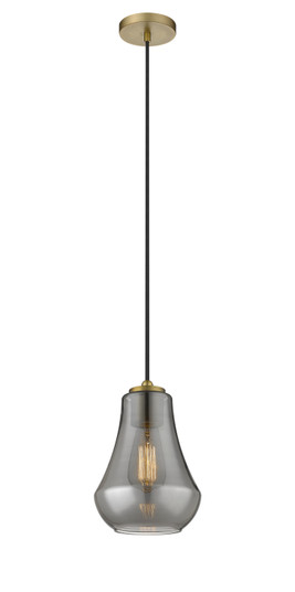 Auralume LED Mini Pendant in Matte Black (405|490-1P-BK-G573-7-LED)