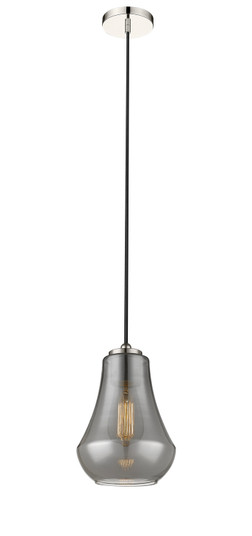 Auralume LED Mini Pendant in Polished Nickel (405|490-1P-PN-G573-7-LED)