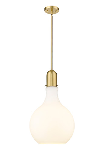 Auralume One Light Pendant in Satin Gold (405|492-1S-SG-G581-14)