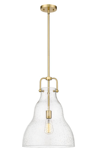 Haverhill LED Pendant in Satin Gold (405|494-1S-SG-G594-14-LED)