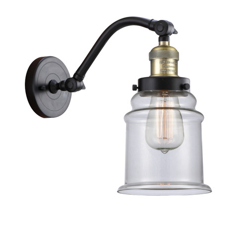 Franklin Restoration LED Wall Sconce in Black Antique Brass (405|515-1W-BAB-G182-LED)