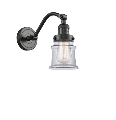 Franklin Restoration One Light Wall Sconce in Oil Rubbed Bronze (405|515-1W-OB-G182S)