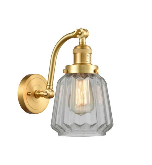 Franklin Restoration LED Wall Sconce in Satin Gold (405|515-1W-SG-G142-LED)