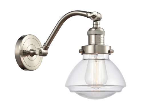 Franklin Restoration LED Wall Sconce in Brushed Satin Nickel (405|515-1W-SN-G322-LED)