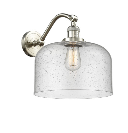 Franklin Restoration One Light Wall Sconce in Brushed Satin Nickel (405|515-1W-SN-G74-L)