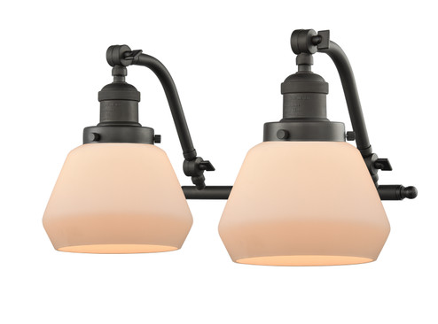 Franklin Restoration Two Light Bath Vanity in Oil Rubbed Bronze (405|515-2W-OB-G171)