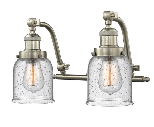 Franklin Restoration LED Bath Vanity in Brushed Satin Nickel (405|515-2W-SN-G54-LED) Franklin Restoration LED Bath Vanity in Brushed Satin Nickel (405|515-2W-SN-G54-LED)