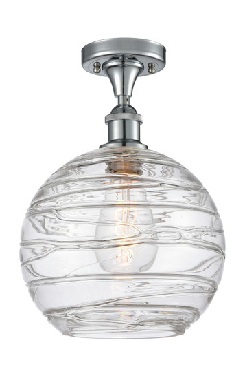Ballston LED Semi-Flush Mount in Polished Chrome (405|516-1C-PC-G1213-10-LED)