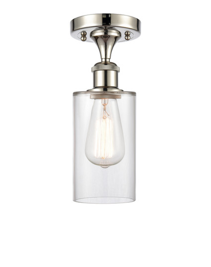 Ballston One Light Semi-Flush Mount in Polished Nickel (405|516-1C-PN-G802)