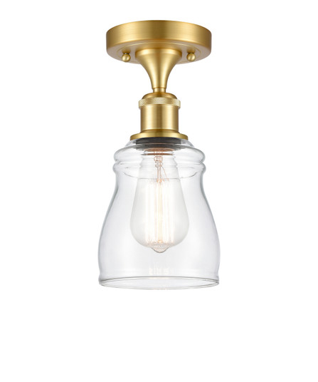 Ballston LED Semi-Flush Mount in Satin Gold (405|516-1C-SG-G392-LED)