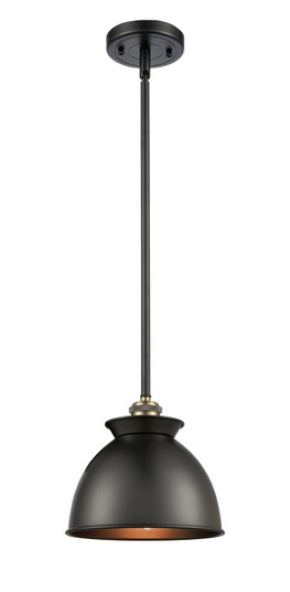 Ballston LED Mini Pendant in Black Antique Brass (405|516-1S-BAB-M14-BK-LED)