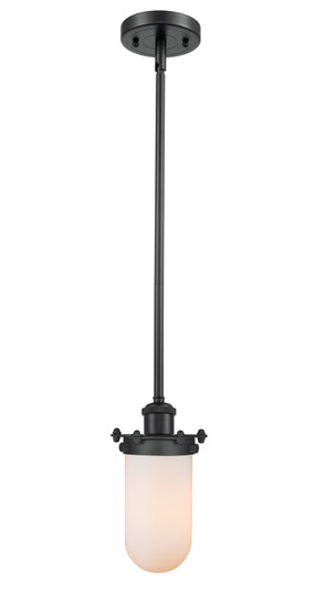 Austere One Light Mini Pendant in Matte Black (405|516-1S-BK-CE231-W)