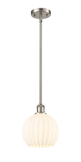 Ballston One Light Mini Pendant in Matte Black (405|516-1S-BK-G122-8)
