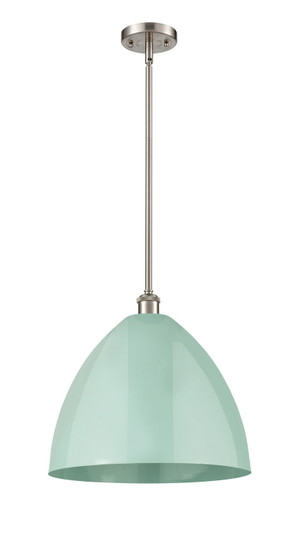 Ballston LED Pendant in Polished Nickel (405|516-1S-PN-MBD-16-RD-LED)