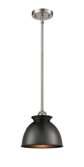 Ballston One Light Mini Pendant in Brushed Satin Nickel (405|516-1S-SN-M14-BK)