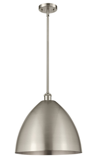 Ballston LED Pendant in Brushed Satin Nickel (405|516-1S-SN-MBD-16-SN-LED)