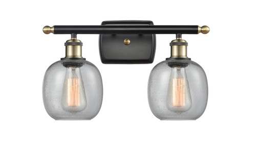 Ballston Two Light Bath Vanity in Black Antique Brass (405|516-2W-BAB-G104)