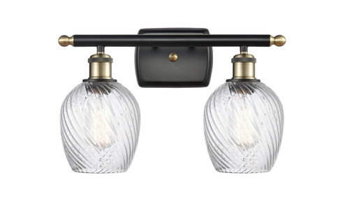 Ballston Two Light Bath Vanity in Black Antique Brass (405|516-2W-BAB-G292)