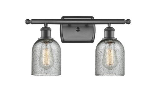 Ballston Two Light Bath Vanity in Oil Rubbed Bronze (405|516-2W-OB-G257)