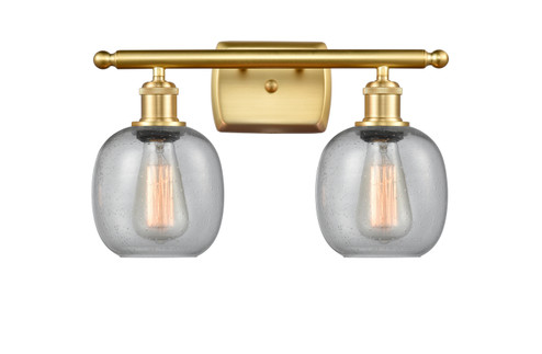 Ballston Two Light Bath Vanity in Satin Gold (405|516-2W-SG-G104)