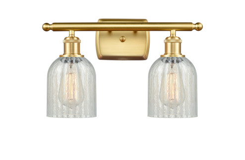 Ballston Two Light Bath Vanity in Satin Gold (405|516-2W-SG-G2511)