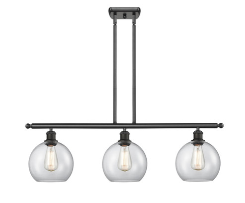 Ballston LED Island Pendant in Matte Black (405|516-3I-BK-M8-LED)