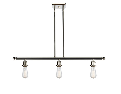 Ballston Three Light Island Pendant in Polished Nickel (405|516-3I-PN) Ballston Three Light Island Pendant in Polished Nickel (405|516-3I-PN)