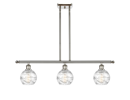Ballston Three Light Island Pendant in Polished Nickel (405|516-3I-PN-G1213-6)