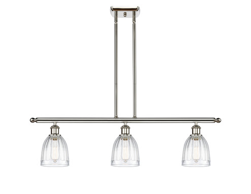 Ballston Three Light Island Pendant in Polished Nickel (405|516-3I-PN-G442) Ballston Three Light Island Pendant in Polished Nickel (405|516-3I-PN-G442)