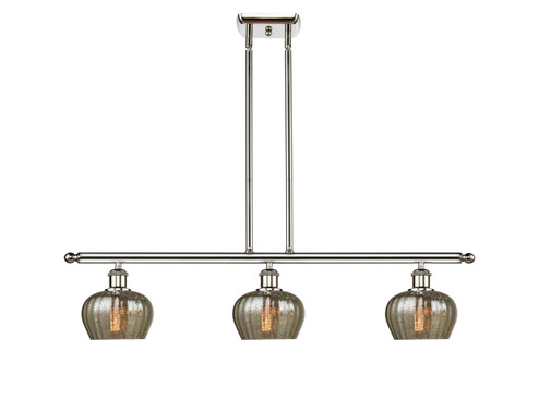 Ballston Three Light Island Pendant in Polished Nickel (405|516-3I-PN-G96)