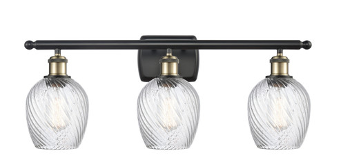Ballston Three Light Bath Vanity in Black Antique Brass (405|516-3W-BAB-G292)