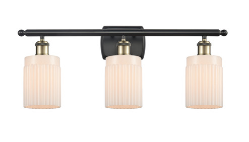 Ballston Three Light Bath Vanity in Black Antique Brass (405|516-3W-BAB-G341)