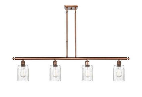 Ballston LED Island Pendant in Antique Copper (405|516-4I-AC-G342-LED)