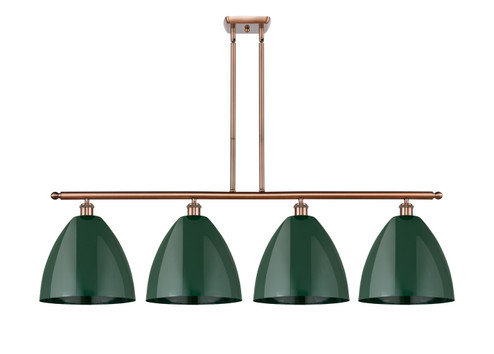 Ballston Four Light Island Pendant in Antique Copper (405|516-4I-AC-MBD-12-GR)